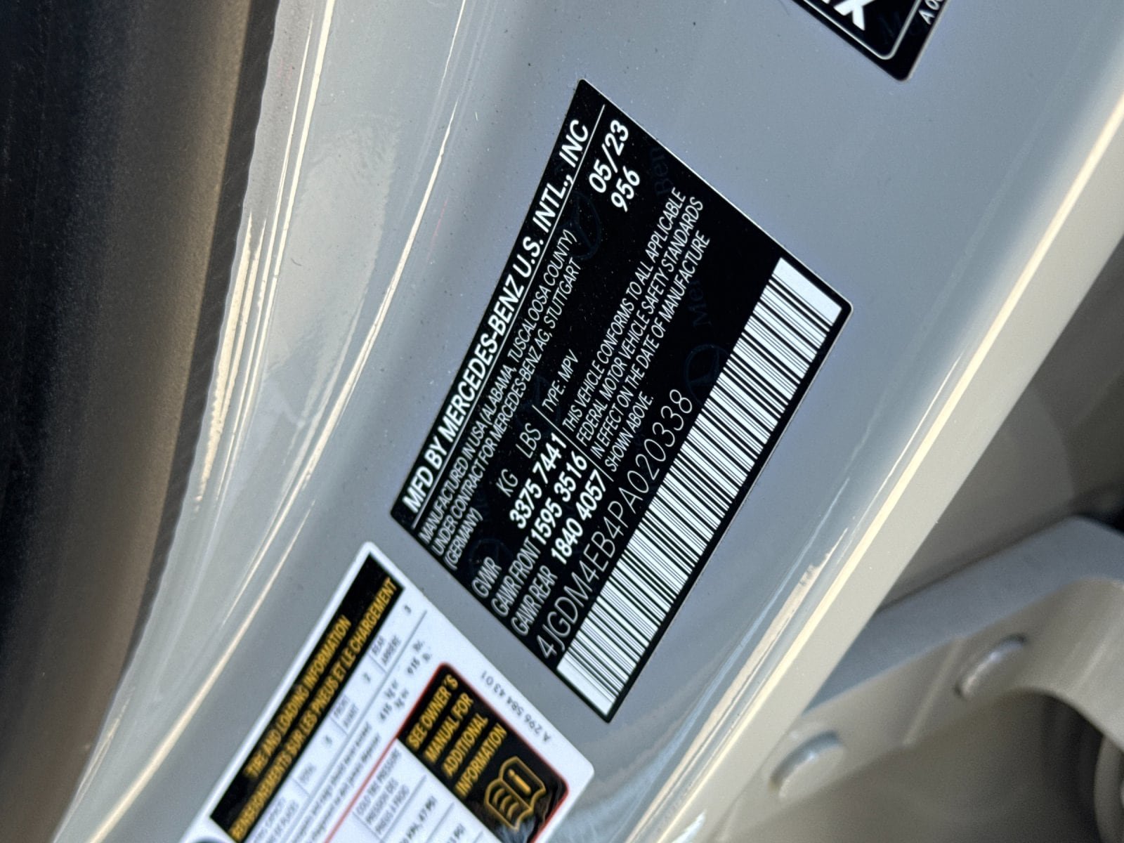 Certified 2023 Mercedes-Benz EQS 580 4MATIC SUV image 29