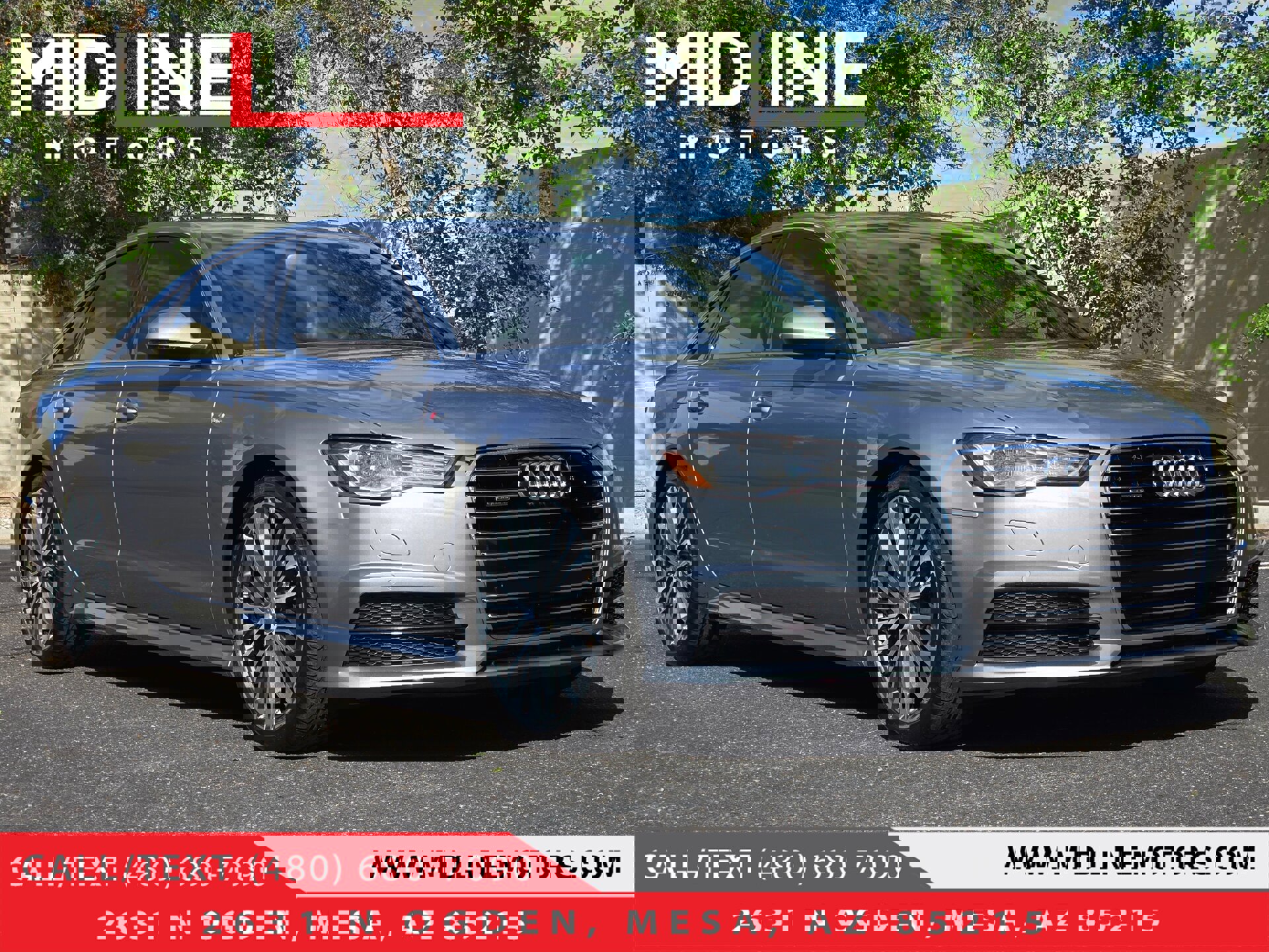 Used 2017 Audi A6 2.0T Premium Plus w/ Premium Plus Package image 1