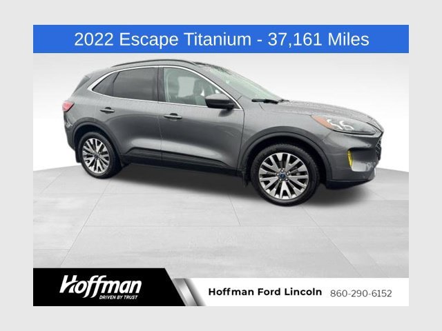 Certified 2022 Ford Escape Titanium w/ Class II Trailer Tow Package