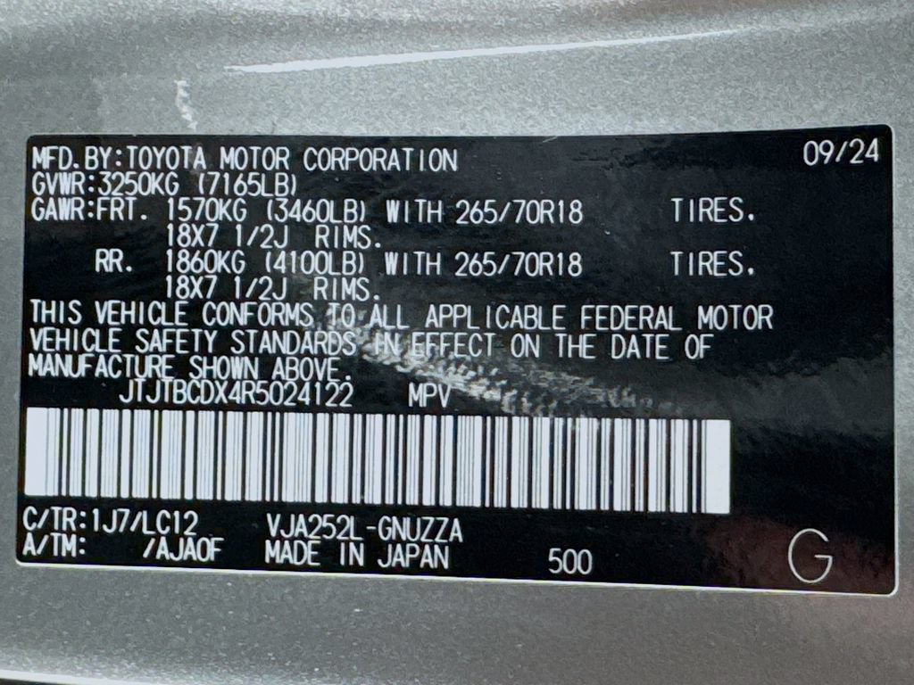 Used 2024 Lexus GX 550 AWD/4WD image 32