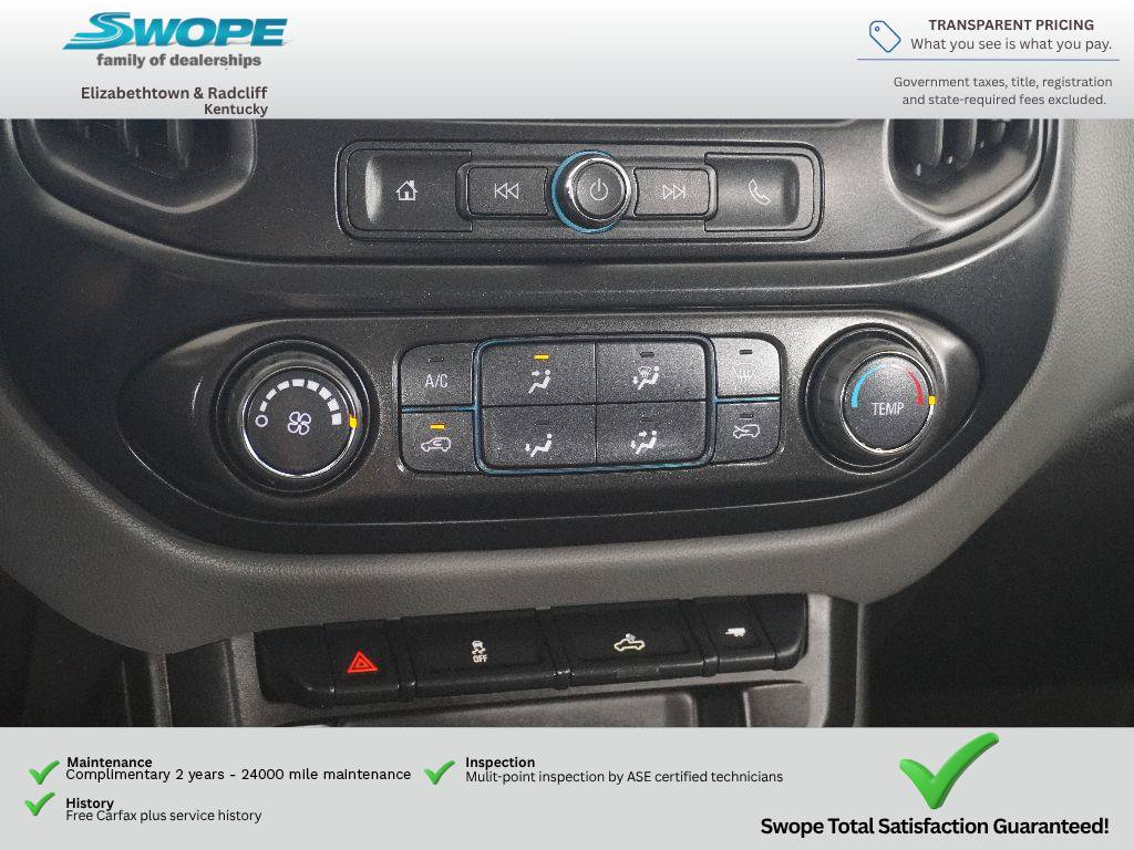 Used 2022 Chevrolet Colorado W/T w/ Custom Special Edition AWD/4WD image 20