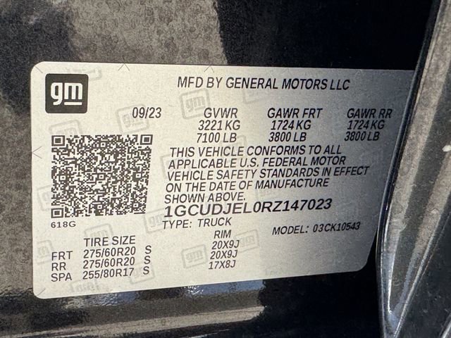 Used 2024 Chevrolet Silverado 1500 High Country w/ Technology Package AWD/4WD image 33