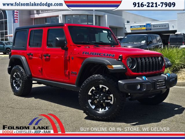 Certified 2025 Jeep Wrangler Unlimited Rubicon 4xe w/ Convenience Group