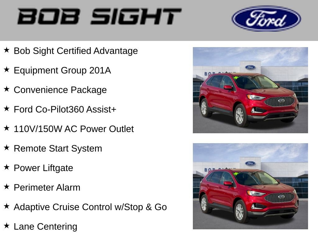 Used 2024 Ford Edge SEL w/ Convenience Package AWD/4WD image 3