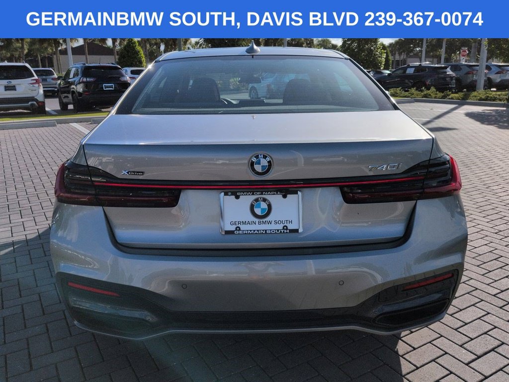 Used 2022 BMW 740i xDrive w/ M Sport Package AWD/4WD image 6