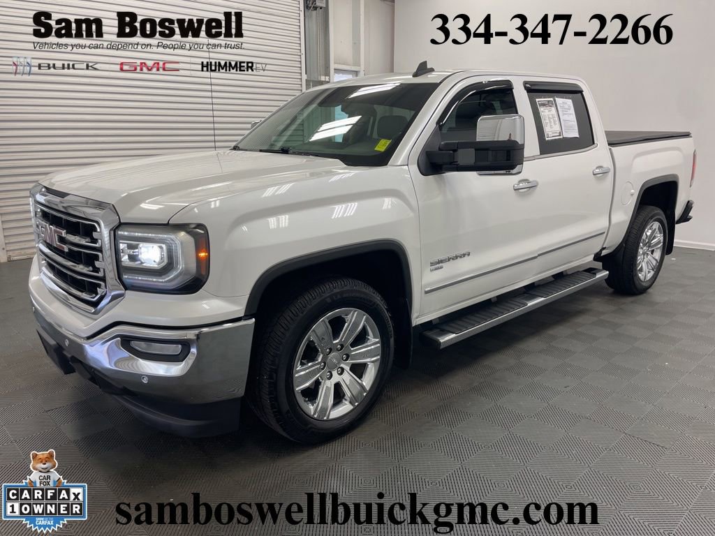 Used 2018 GMC Sierra 1500 SLT w/ Enhanced Driver Alert Package RWD image 4