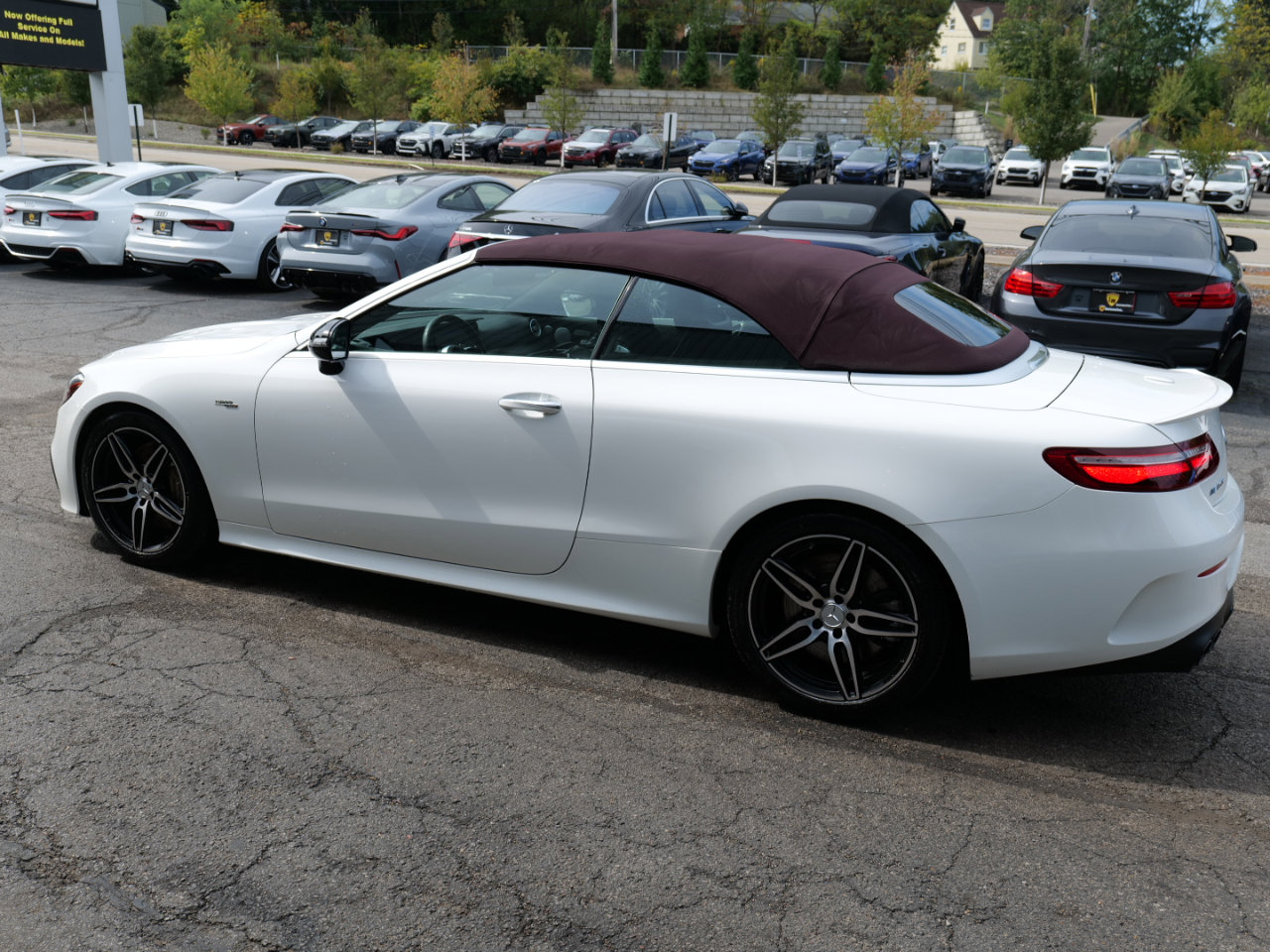 Used 2020 Mercedes-Benz E 53 AMG 4MATIC Cabriolet w/ Driver Assistance Package image 90