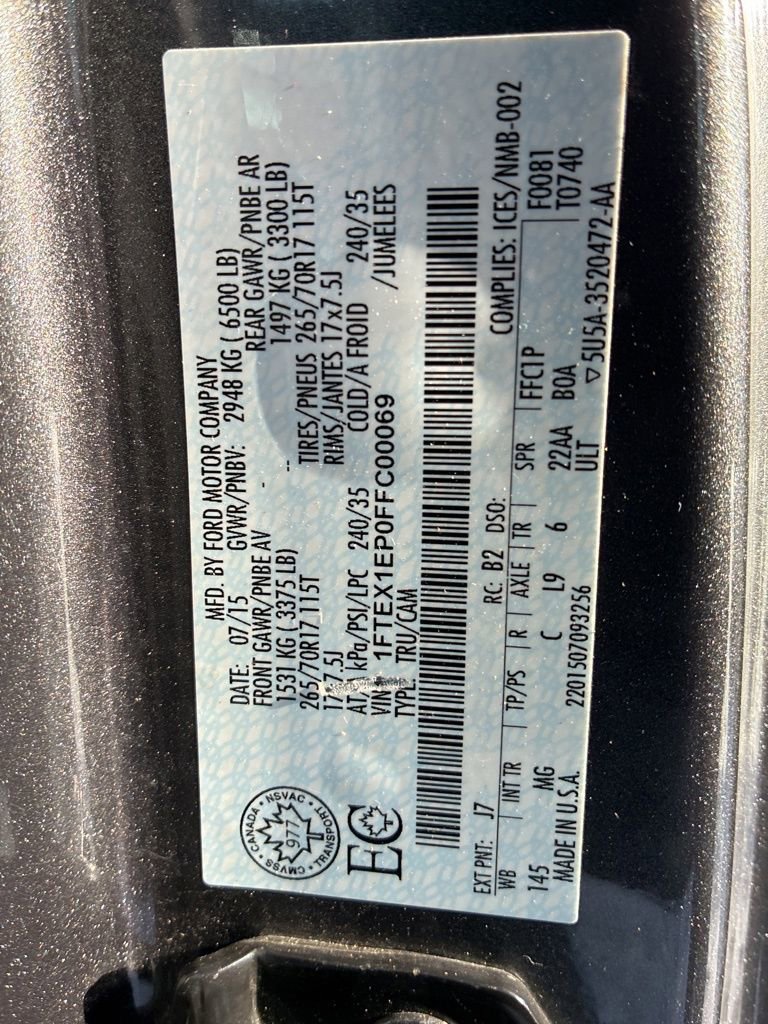 Used 2015 Ford F150 XLT image 37