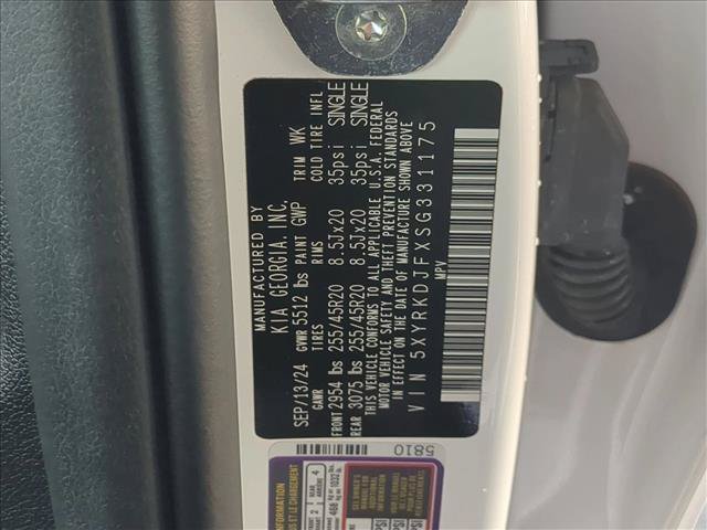 Used 2025 Kia Sorento SX AWD/4WD image 27