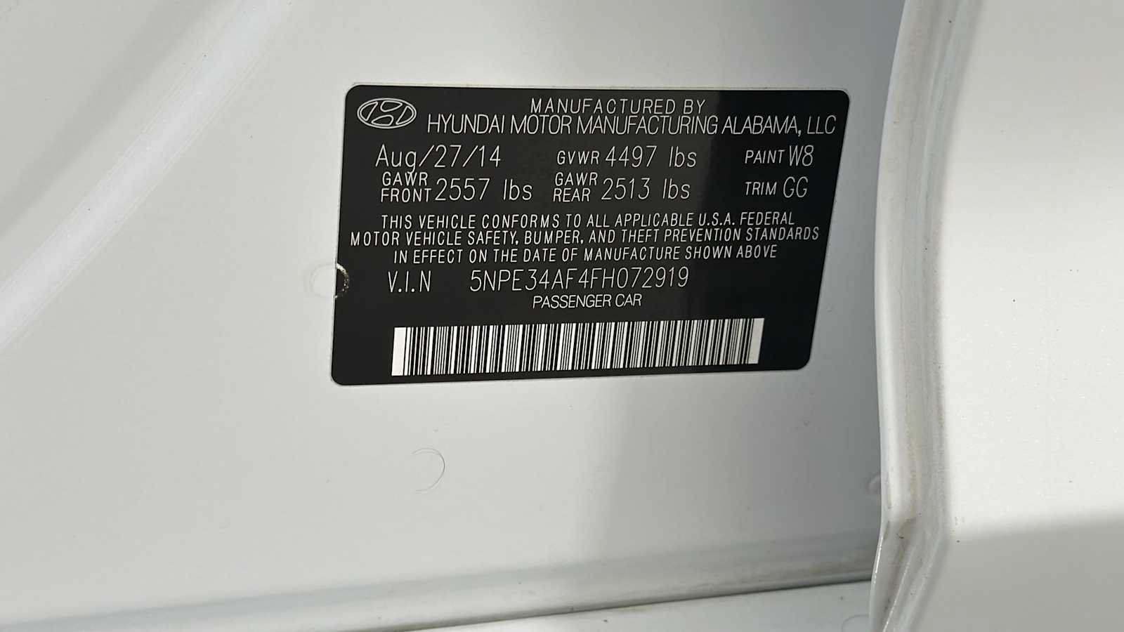 Used 2015 Hyundai Sonata Limited w/ Option Group 06 FWD image 11