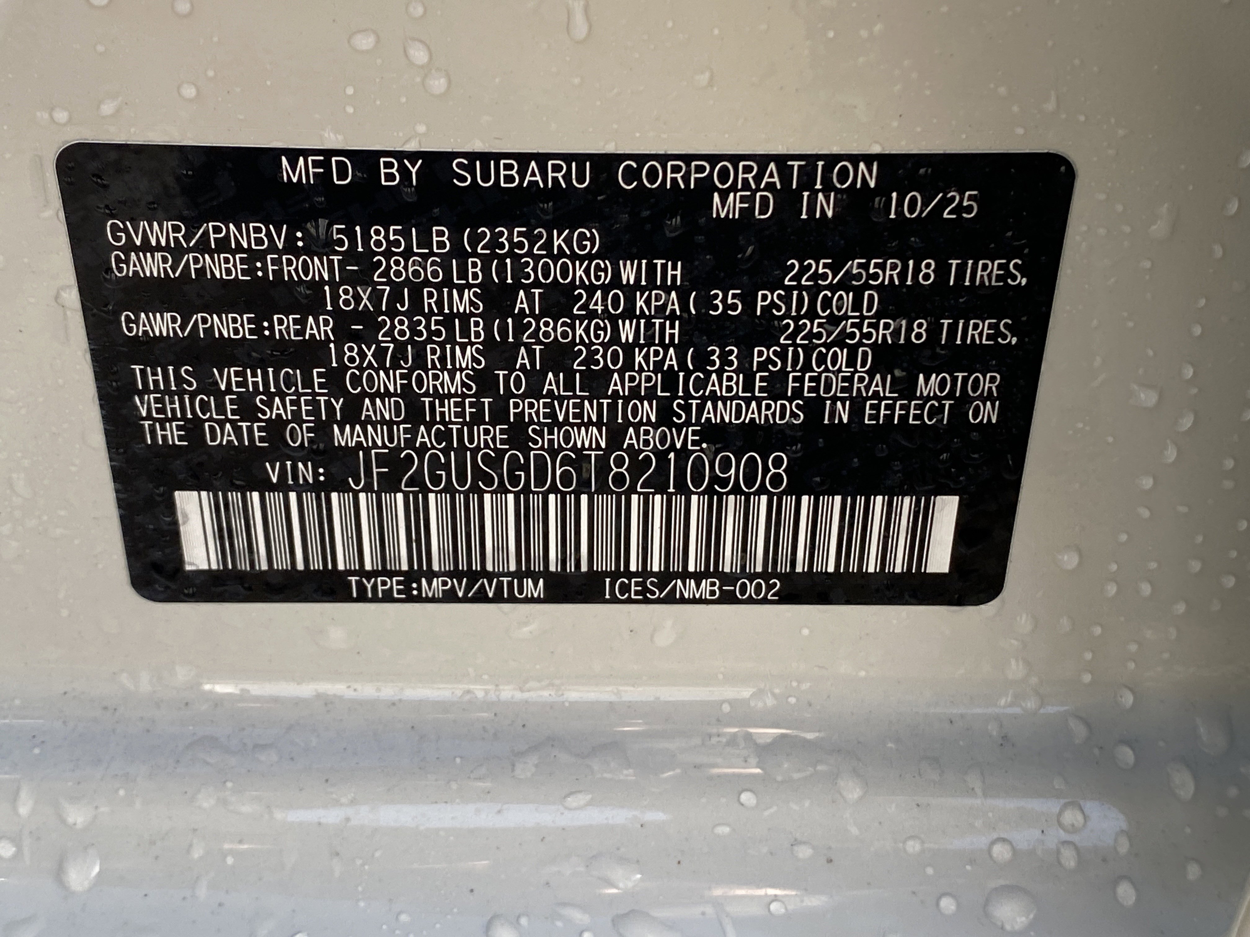 New 2026 Subaru Crosstrek 2.5i Sport image 27