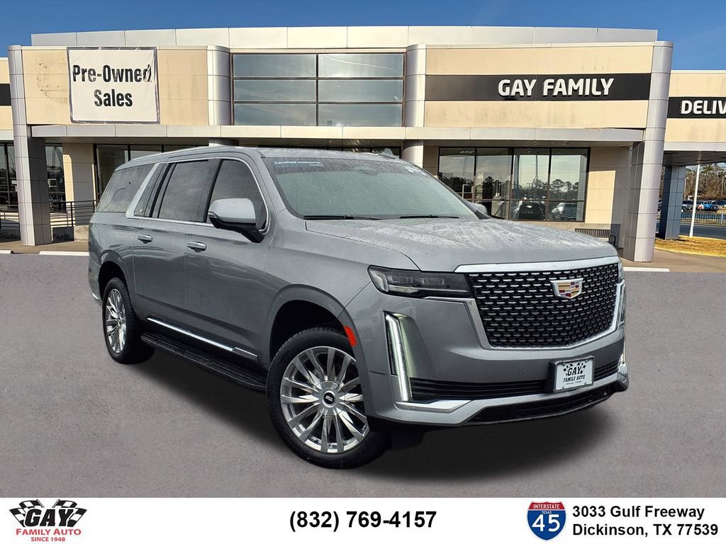 Certified 2023 Cadillac Escalade ESV Premium Luxury RWD image 1