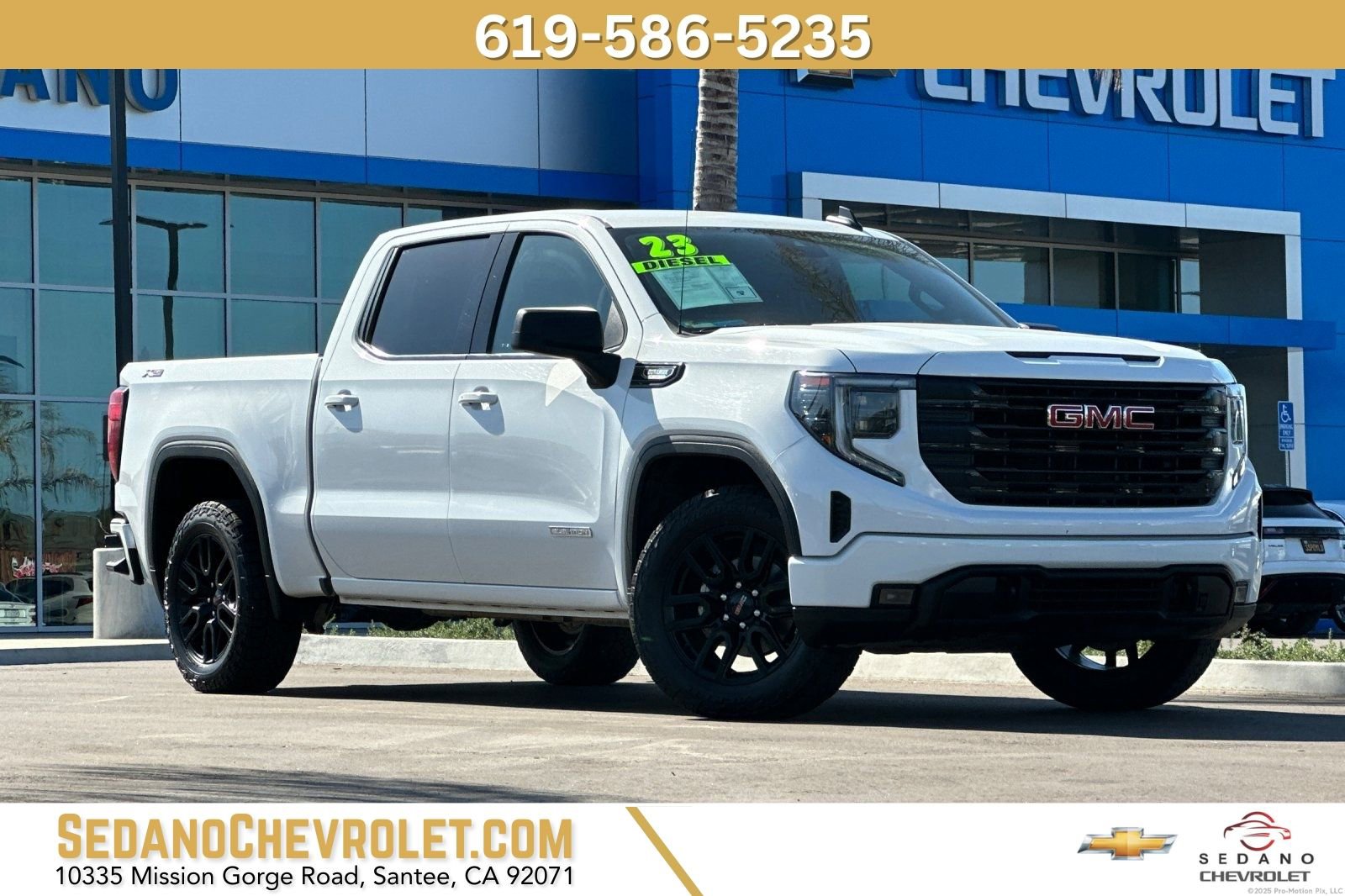 Used 2023 GMC Sierra 1500 Elevation w/ X31 Off-Road Package AWD/4WD image 1
