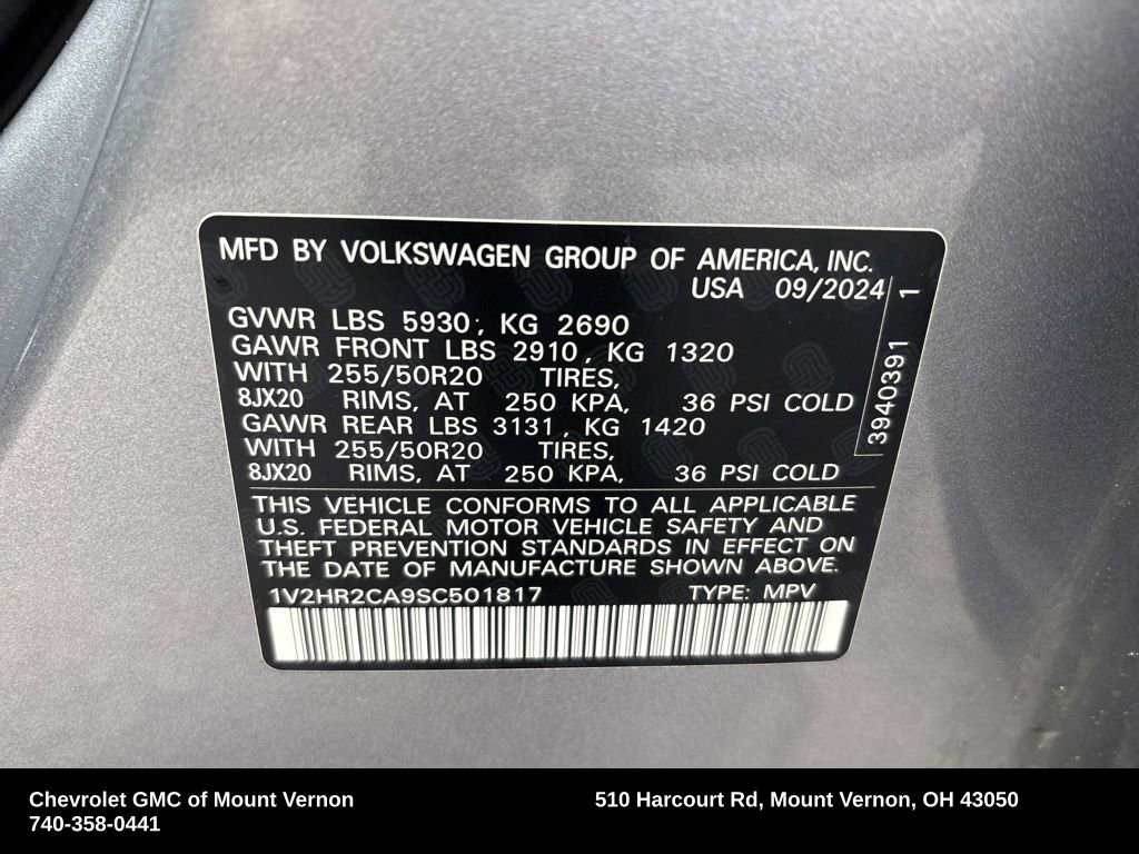 Used 2025 Volkswagen Atlas SE image 30