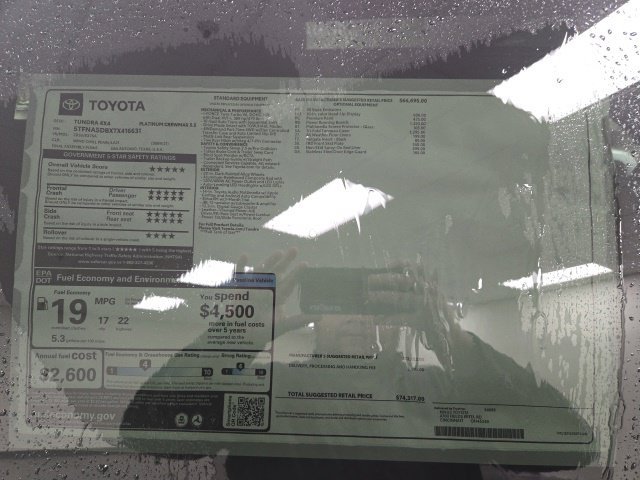 New 2026 Toyota Tundra Platinum AWD/4WD image 7