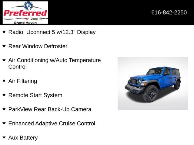 Used 2025 Jeep Wrangler Sport S image 24