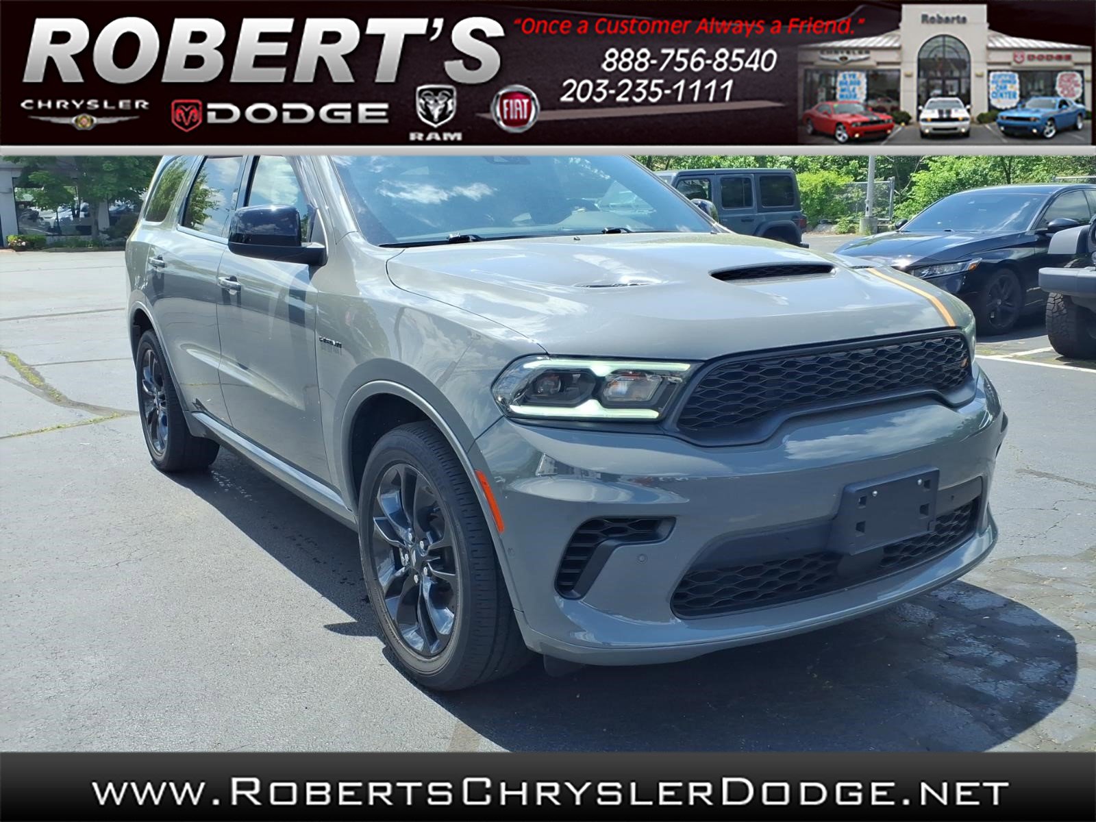 Certified 2023 Dodge Durango R/T w/ Hemi Orange Plus Package