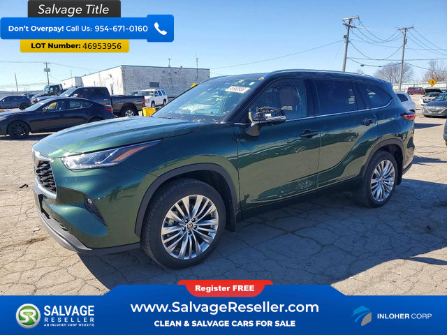 Used 2023 Toyota Highlander Platinum FWD image 1