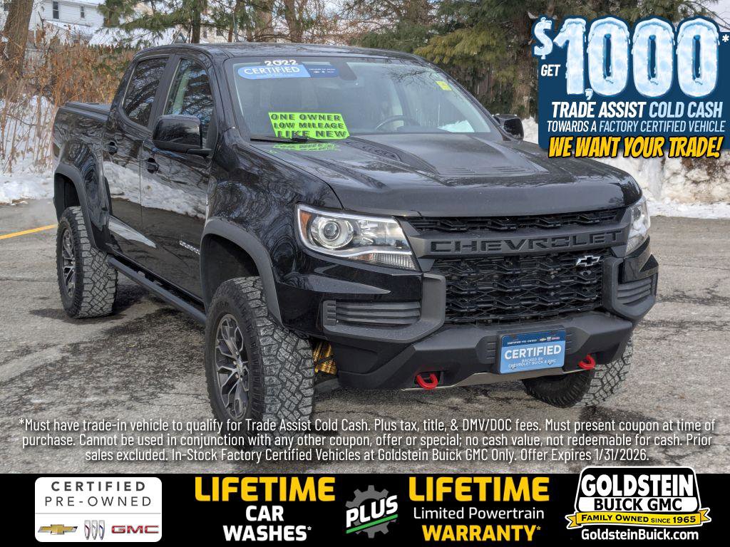 Certified 2022 Chevrolet Colorado ZR2