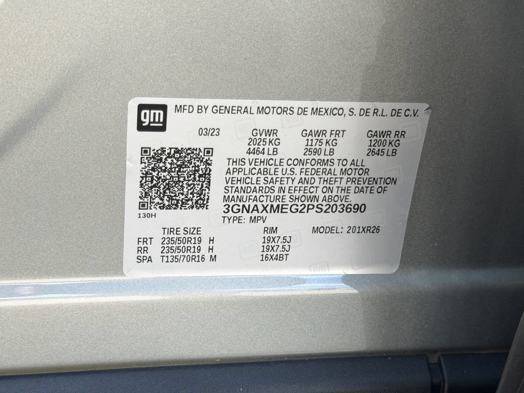 Certified 2023 Chevrolet Equinox RS w/ RS Leather Package FWD image 32