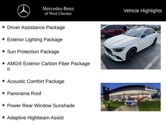 Certified 2021 Mercedes-Benz E 63 AMG S image 2