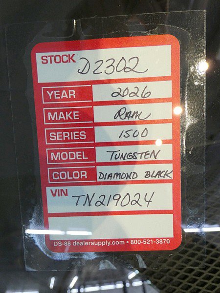 New 2026 RAM 1500 Tungsten image 37