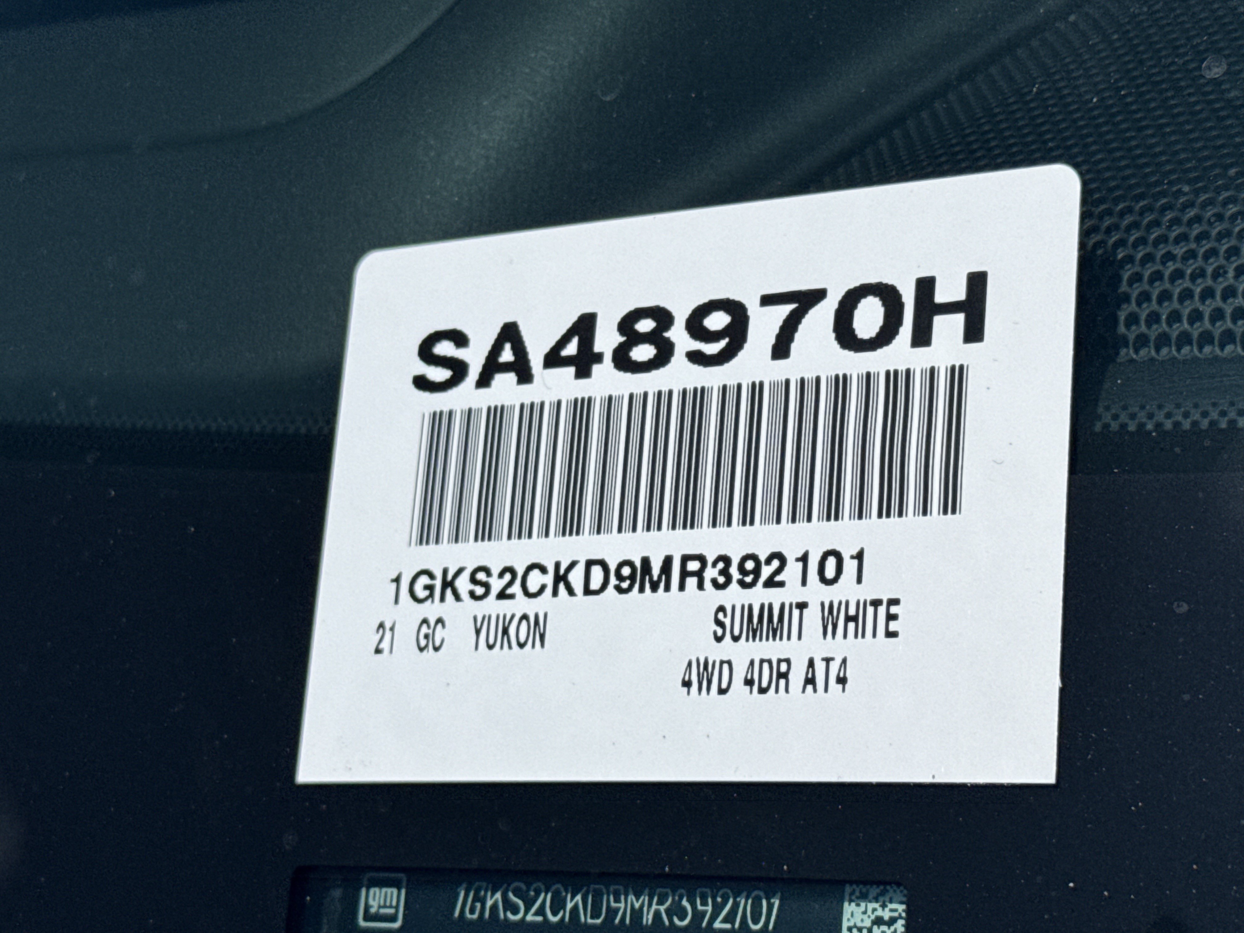 Used 2021 GMC Yukon AT4 w/ AT4 Premium Package AWD/4WD image 45