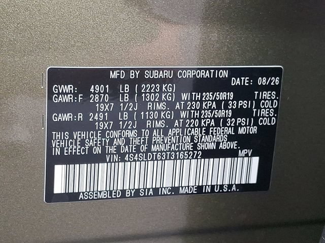 New 2026 Subaru Forester Touring AWD/4WD image 20