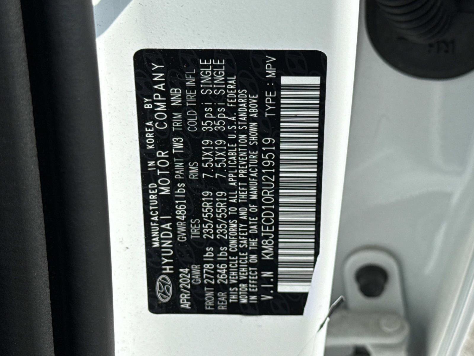 Used 2024 Hyundai Tucson Limited image 30