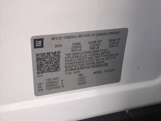 Used 2018 Chevrolet Equinox LT AWD/4WD image 26