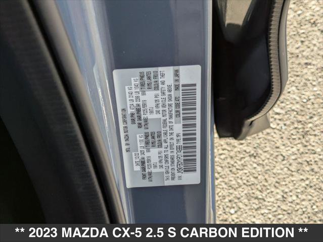 Certified 2023 MAZDA CX-5 Carbon Edition image 24