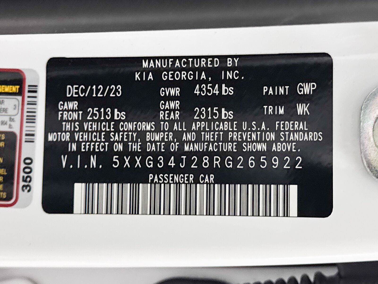 Used 2024 Kia K5 EX w/ EX Premium Package FWD image 43