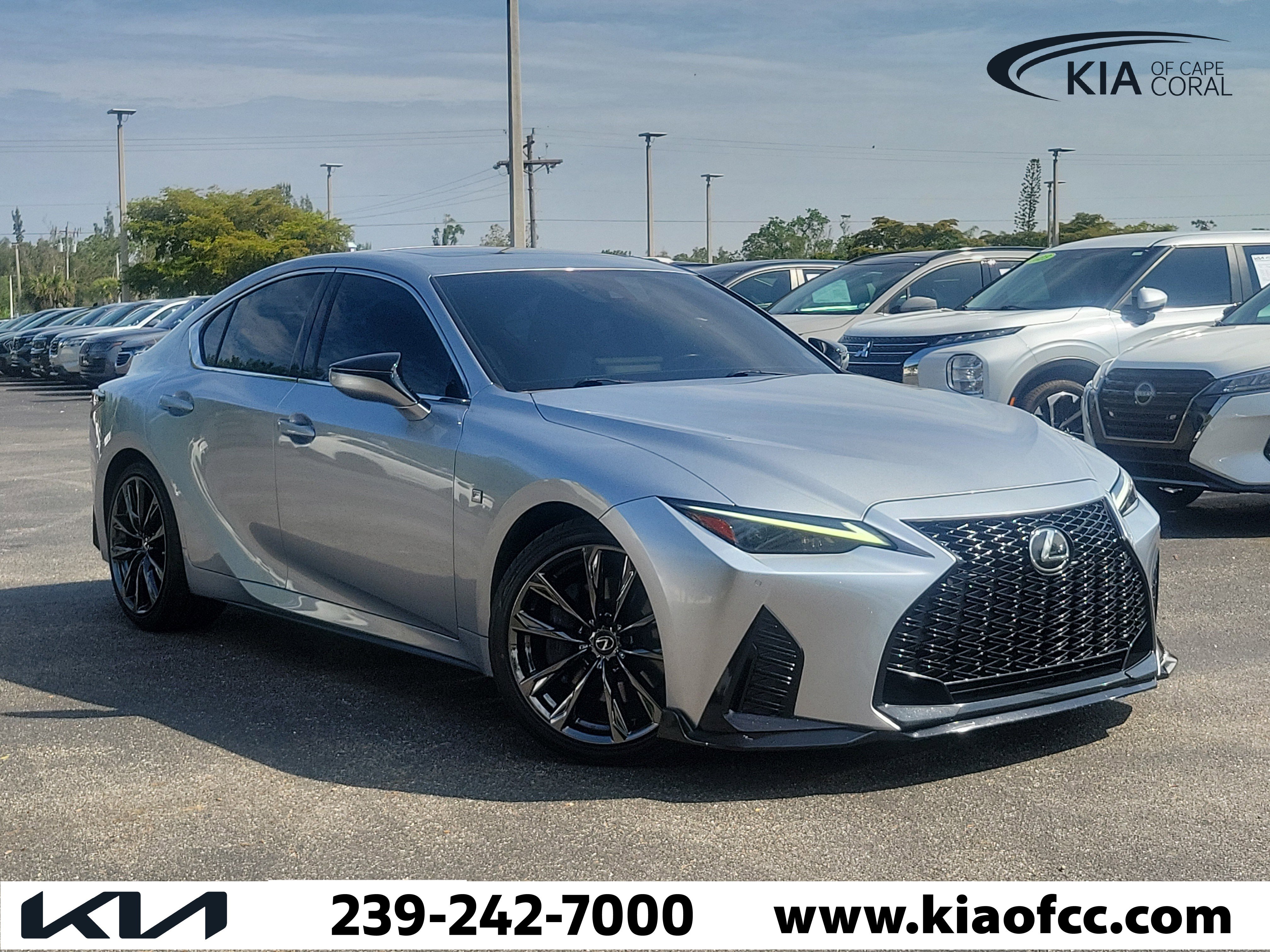 Used 2022 Lexus IS 350 F Sport w/ Navigation Package RWD image 1