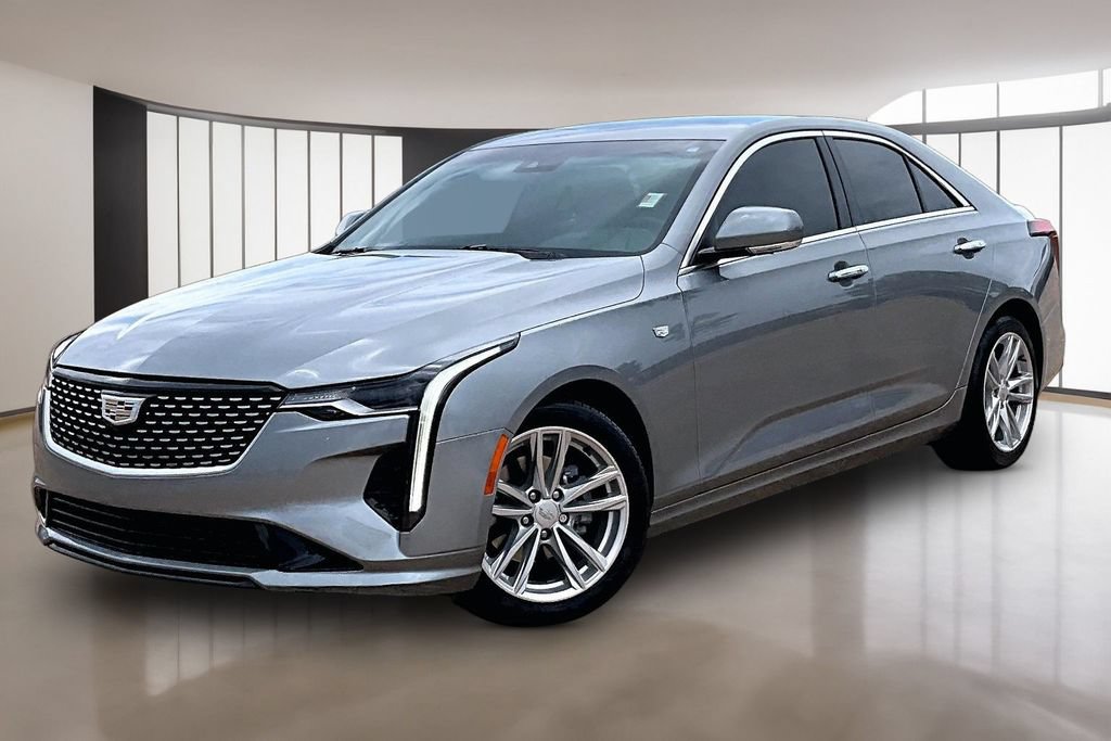Certified 2023 Cadillac CT4 Luxury w/ Cold Weather Package RWD image 1
