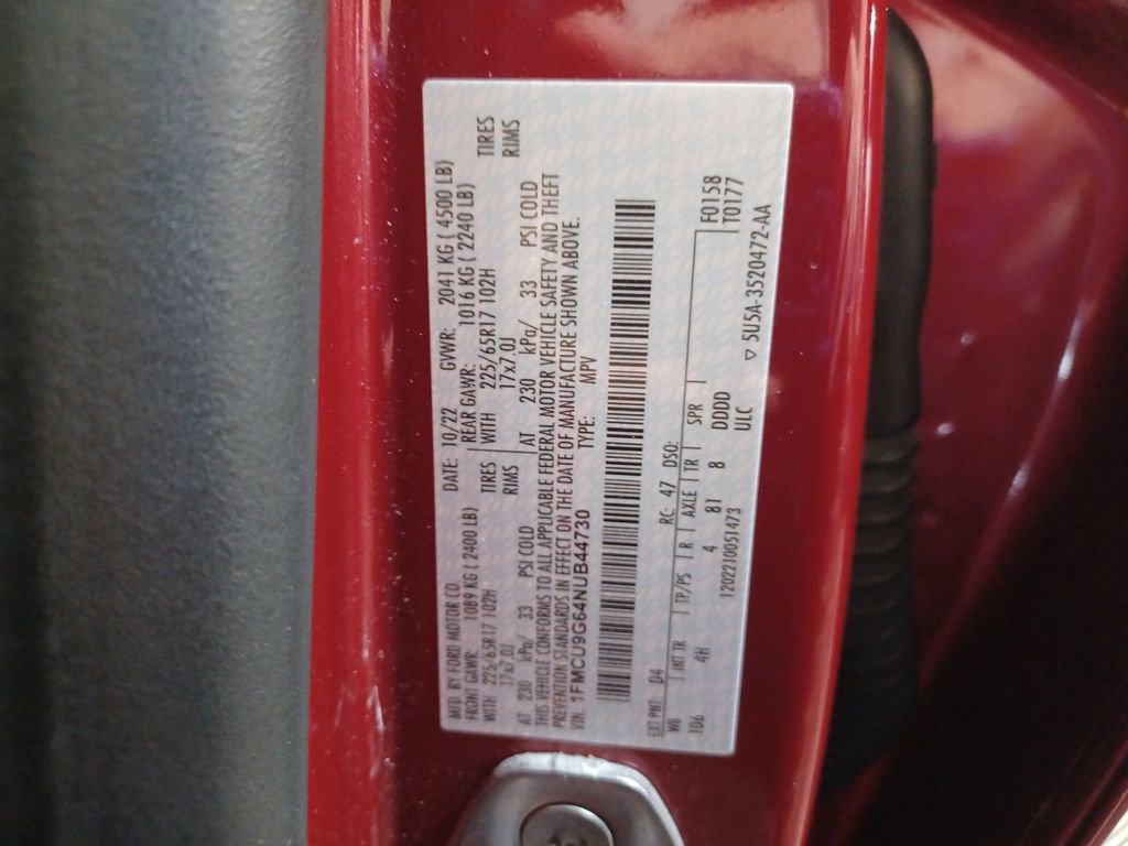 Used 2022 Ford Escape SE image 25