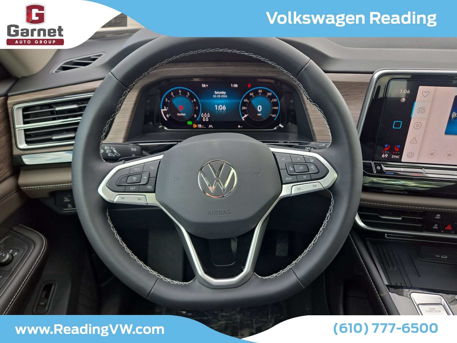 New 2026 Volkswagen Atlas SEL AWD/4WD image 16