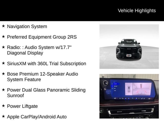 New 2026 Chevrolet Traverse RS AWD/4WD image 27
