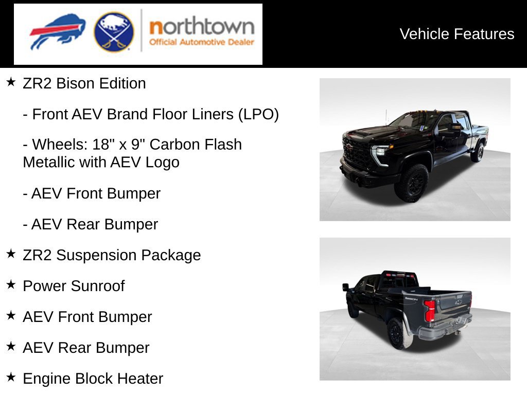 Used 2026 Chevrolet Silverado 2500 ZR2 w/ ZR2 Bison Edition AWD/4WD image 4