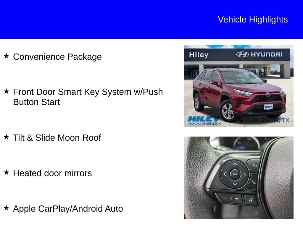 Used 2022 Toyota RAV4 XLE w/ Convenience Package AWD/4WD image 9