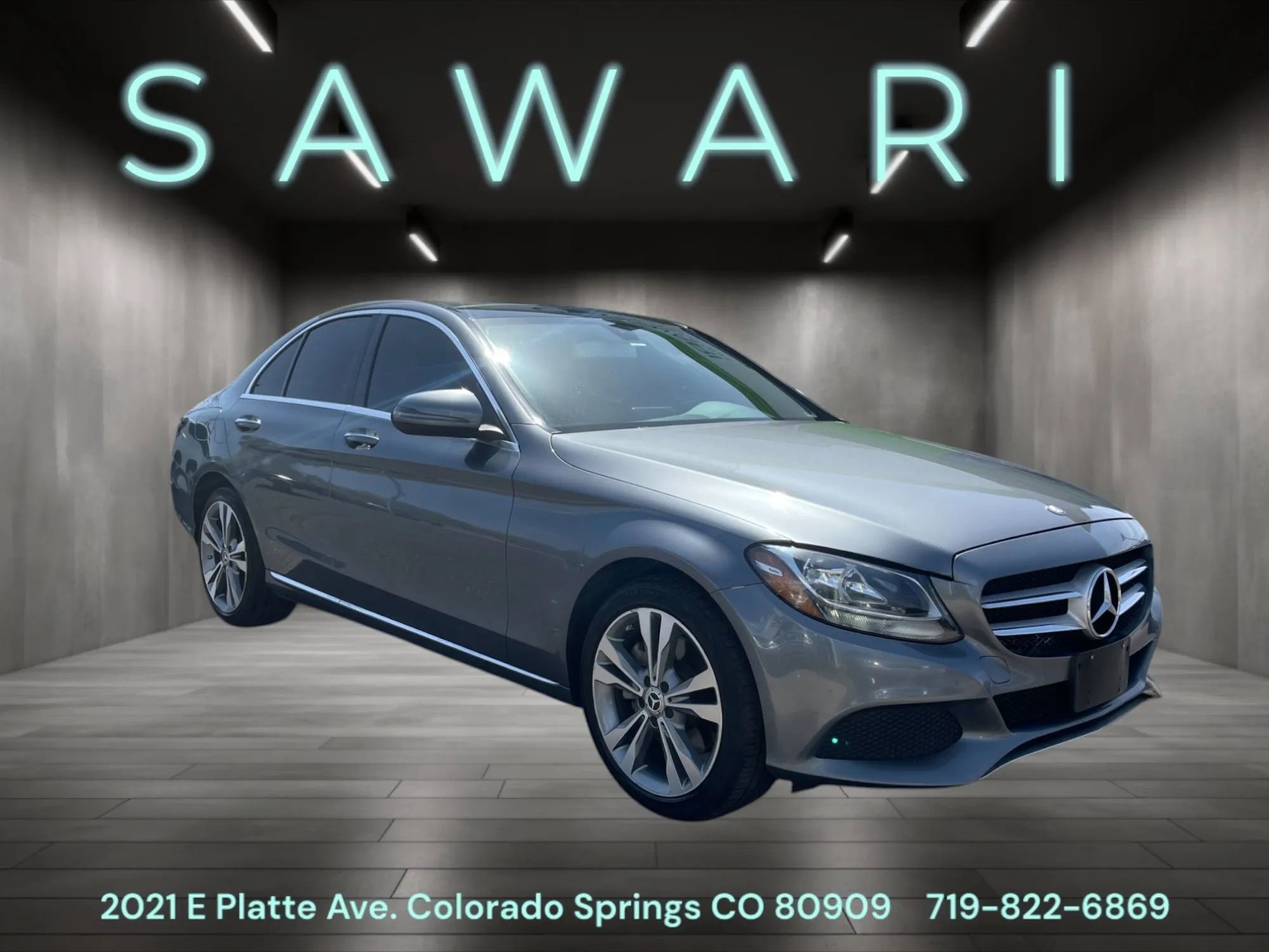 Used 2017 Mercedes-Benz C 300 C 300 4MATIC Sedan 4D image 1