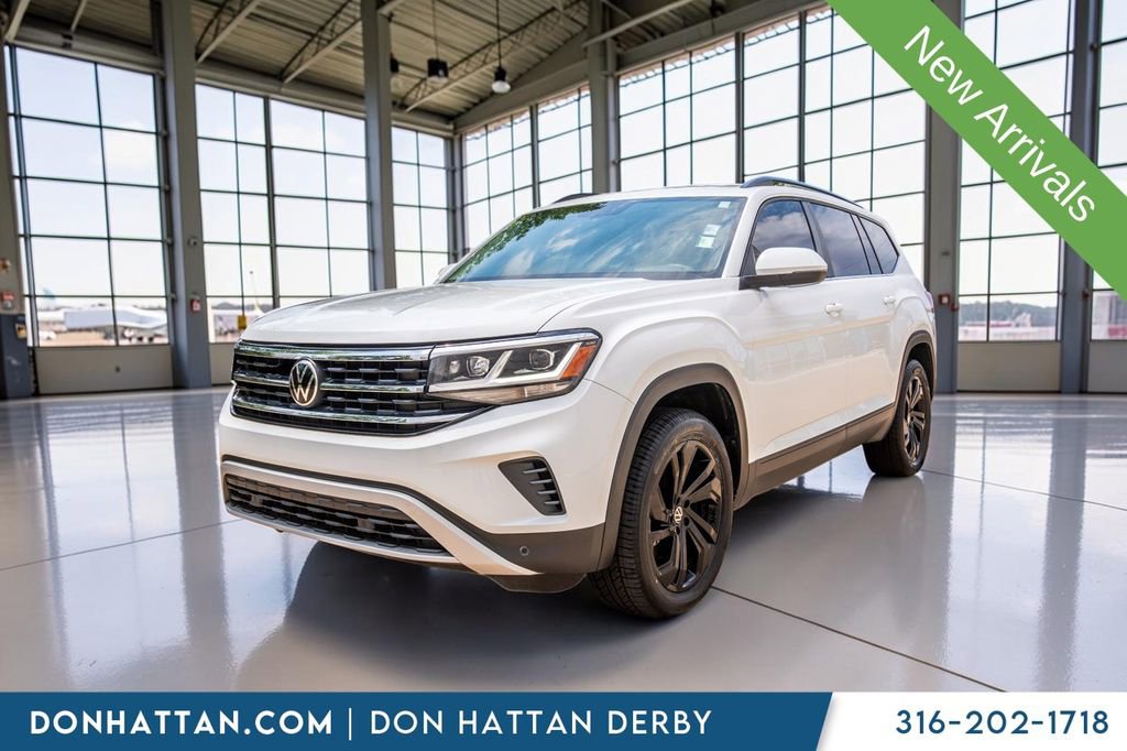 Used 2022 Volkswagen Atlas SE w/ Black Wheel Package AWD/4WD image 33