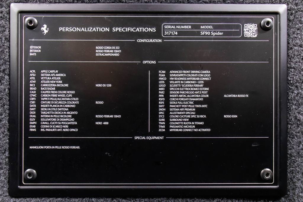 Certified 2025 Ferrari SF90 Spider image 64