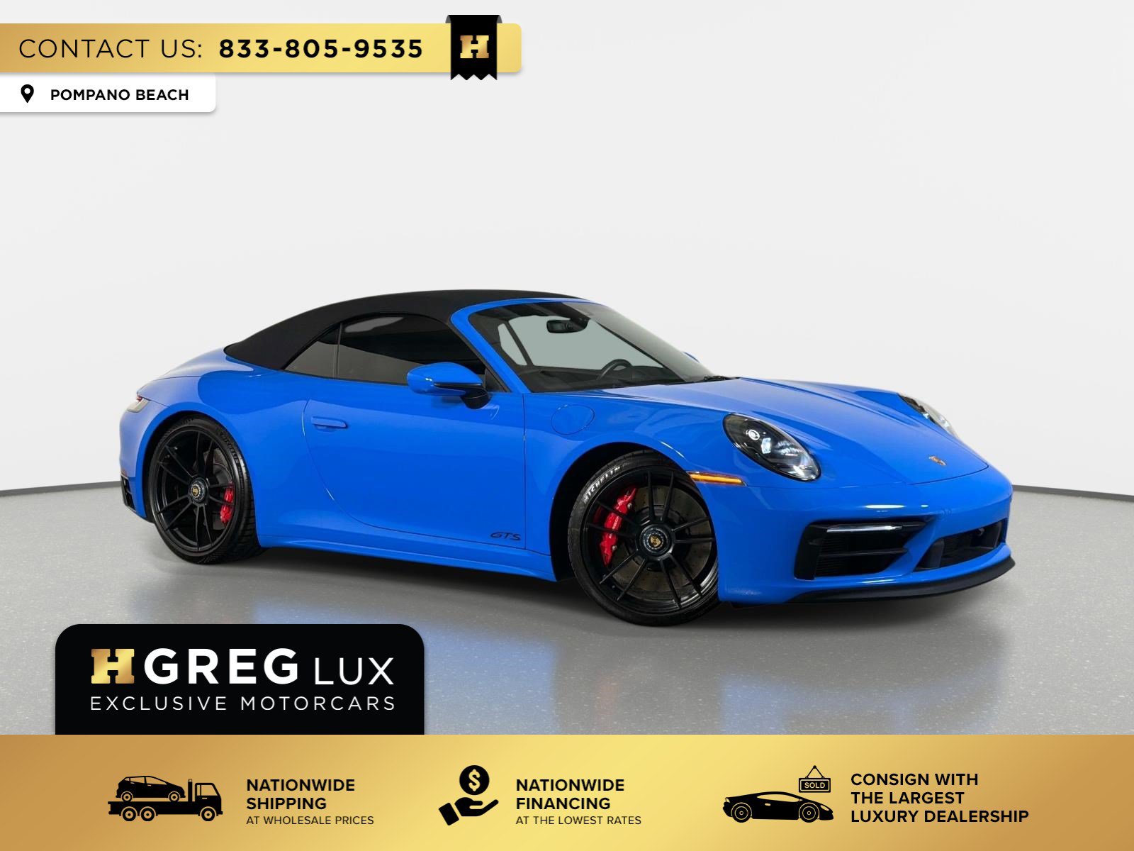 Used 2023 Porsche 911 Carrera 4 GTS w/ Premium Package