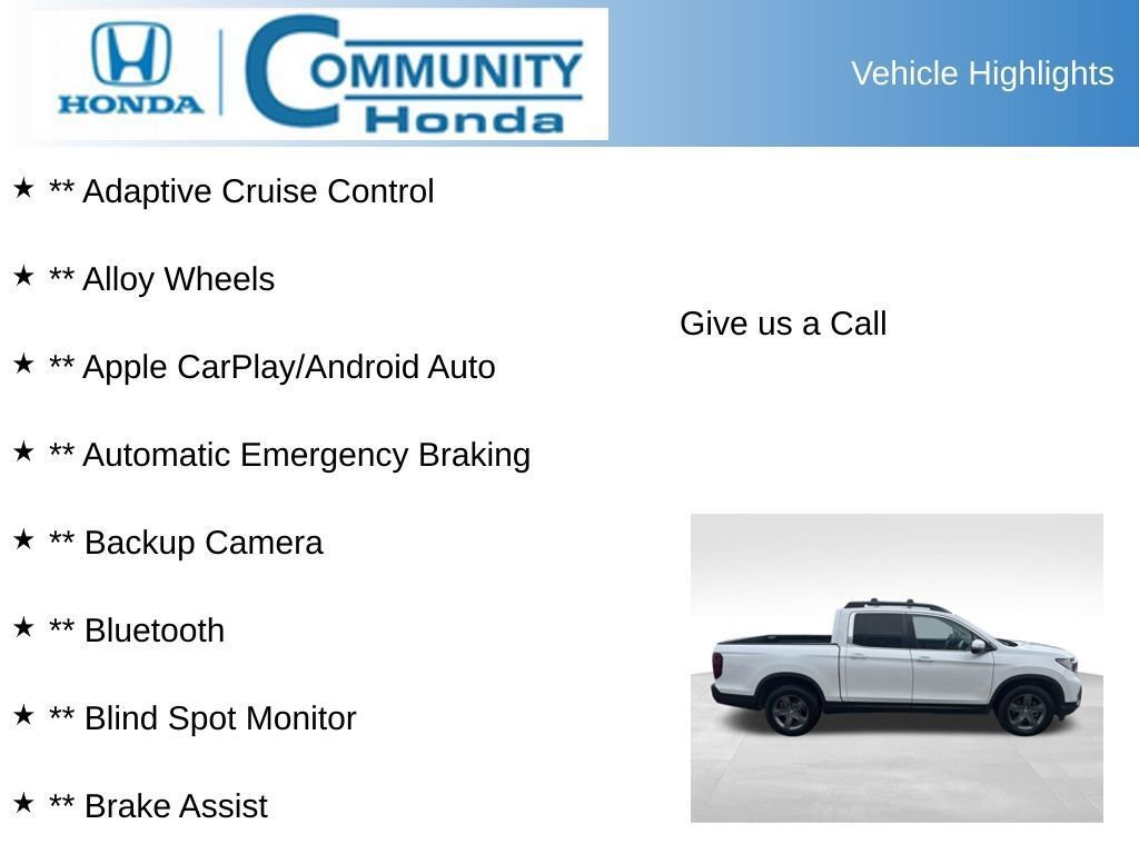 Certified 2023 Honda Ridgeline RTL image 8