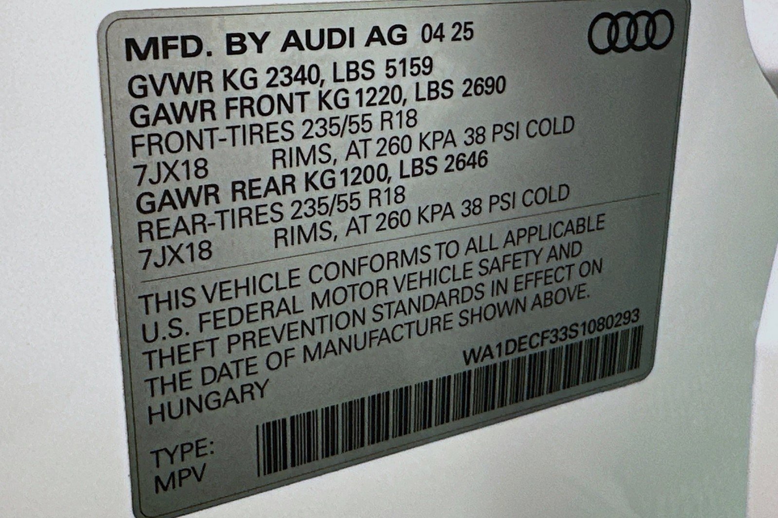 Used 2025 Audi Q3 2.0T Premium w/ Convenience Package image 24