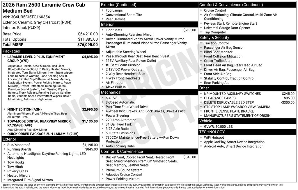 New 2026 RAM 2500 Laramie image 37