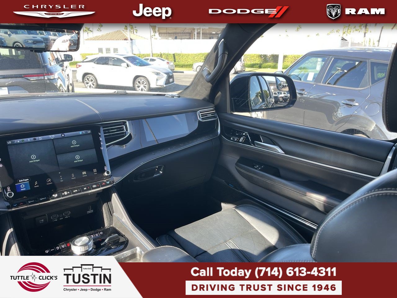 Used 2024 Jeep Grand Wagoneer L Series II w/ Quick Order Packagew 28T AWD/4WD image 3