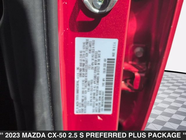 Certified 2023 MAZDA CX-50 2.5 S w/ Preferred Plus Pkg AWD/4WD image 35