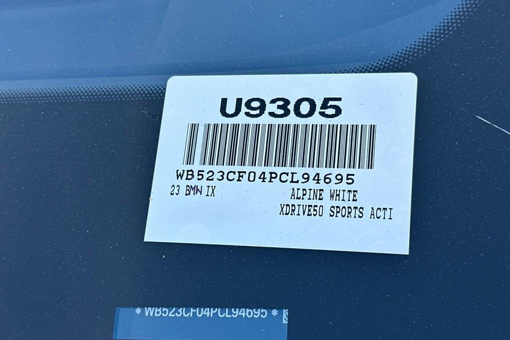 Used 2023 BMW iX xDrive50 w/ Sport Package image 3