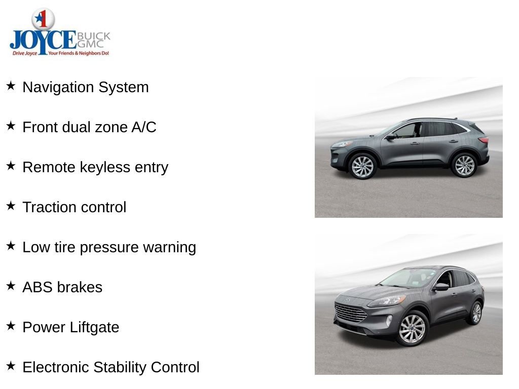 Used 2021 Ford Escape Titanium w/ Titanium Elite Package image 9